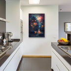 Epic Art 'Water Village' by Cameron Gray, Acrylic Glass Wall Art,24x36