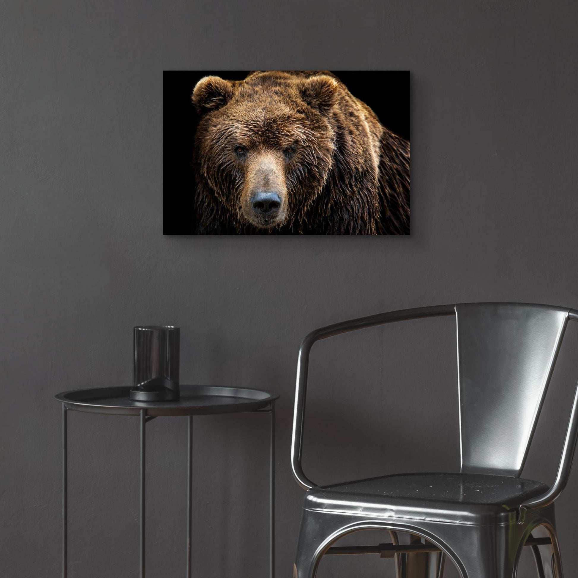 Epic Art 'Brown Bear' by Epic Portfolio, Acrylic Glass Wall Art,24x16