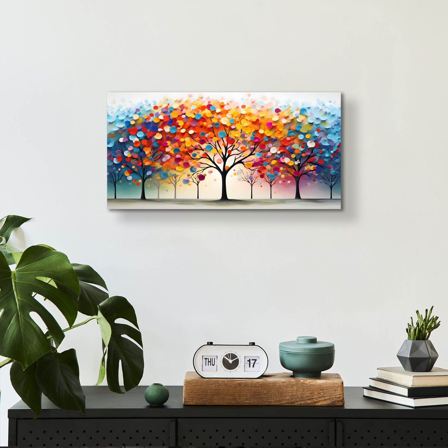 Epic Art 'Day in the Park' by Epic Portfolio, Acrylic Glass Wall Art,24x12