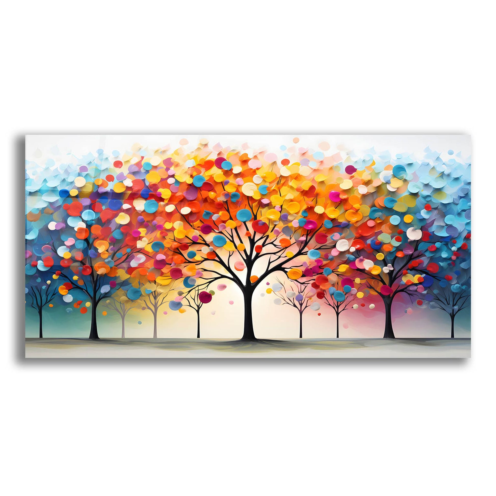 Epic Art 'Day in the Park' by Epic Portfolio, Acrylic Glass Wall Art