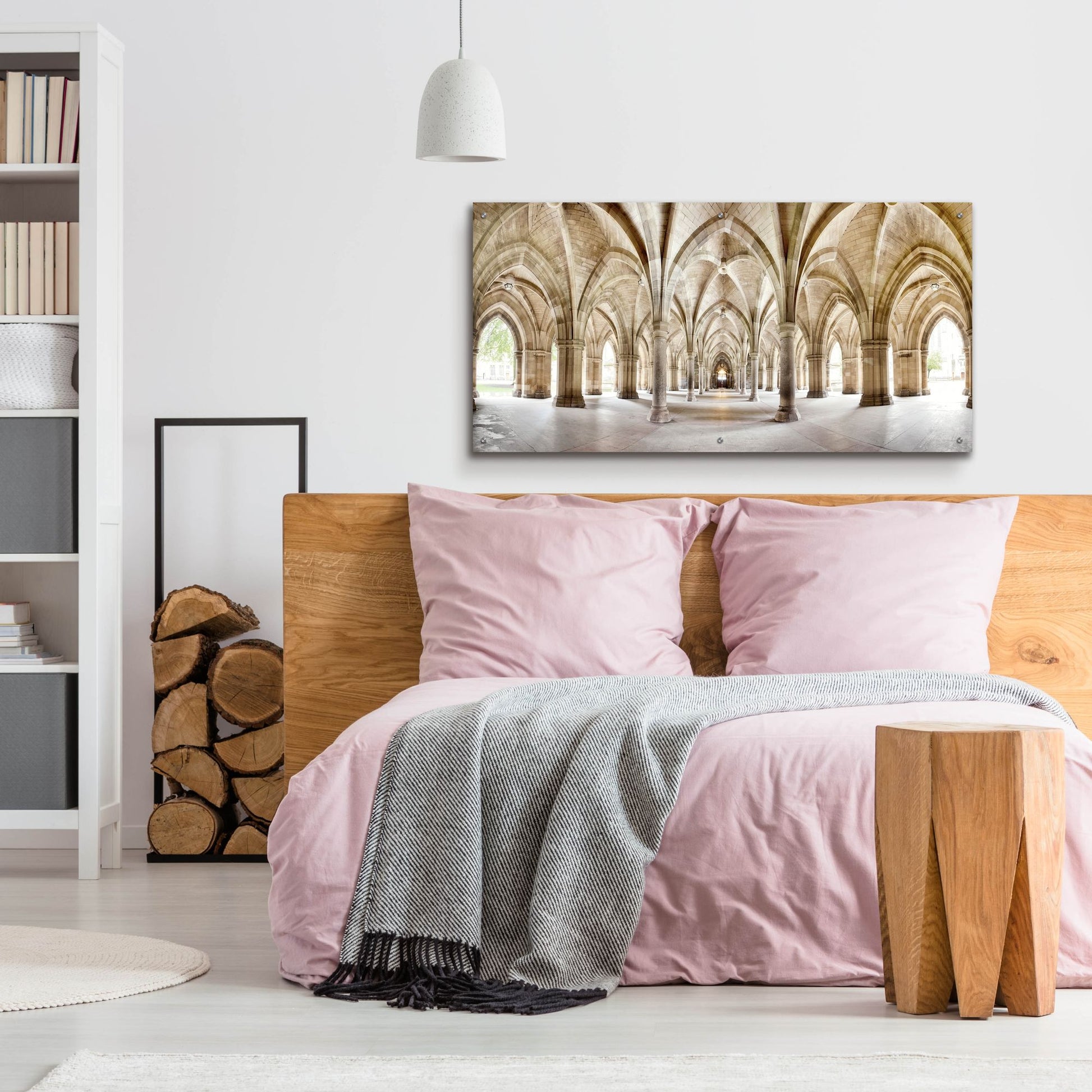 Epic Art 'Glasgow Cloisters' by Epic Portfolio, Acrylic Glass Wall Art,48x24