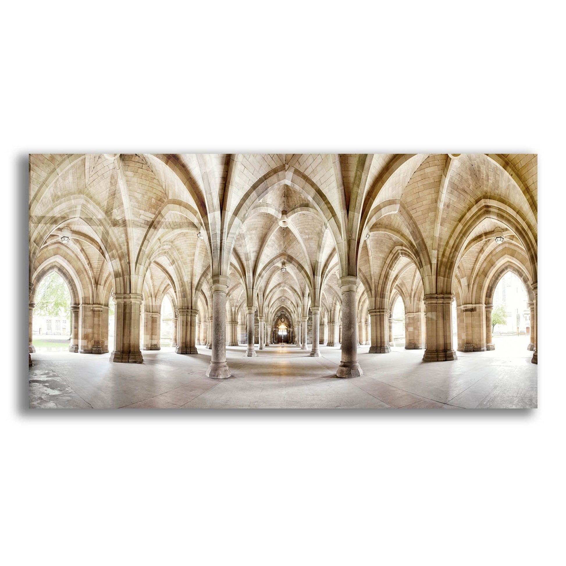 Epic Art 'Glasgow Cloisters' by Epic Portfolio, Acrylic Glass Wall Art