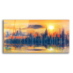 Epic Art 'Hazy Reflections' by Epic Portfolio, Acrylic Glass Wall Art