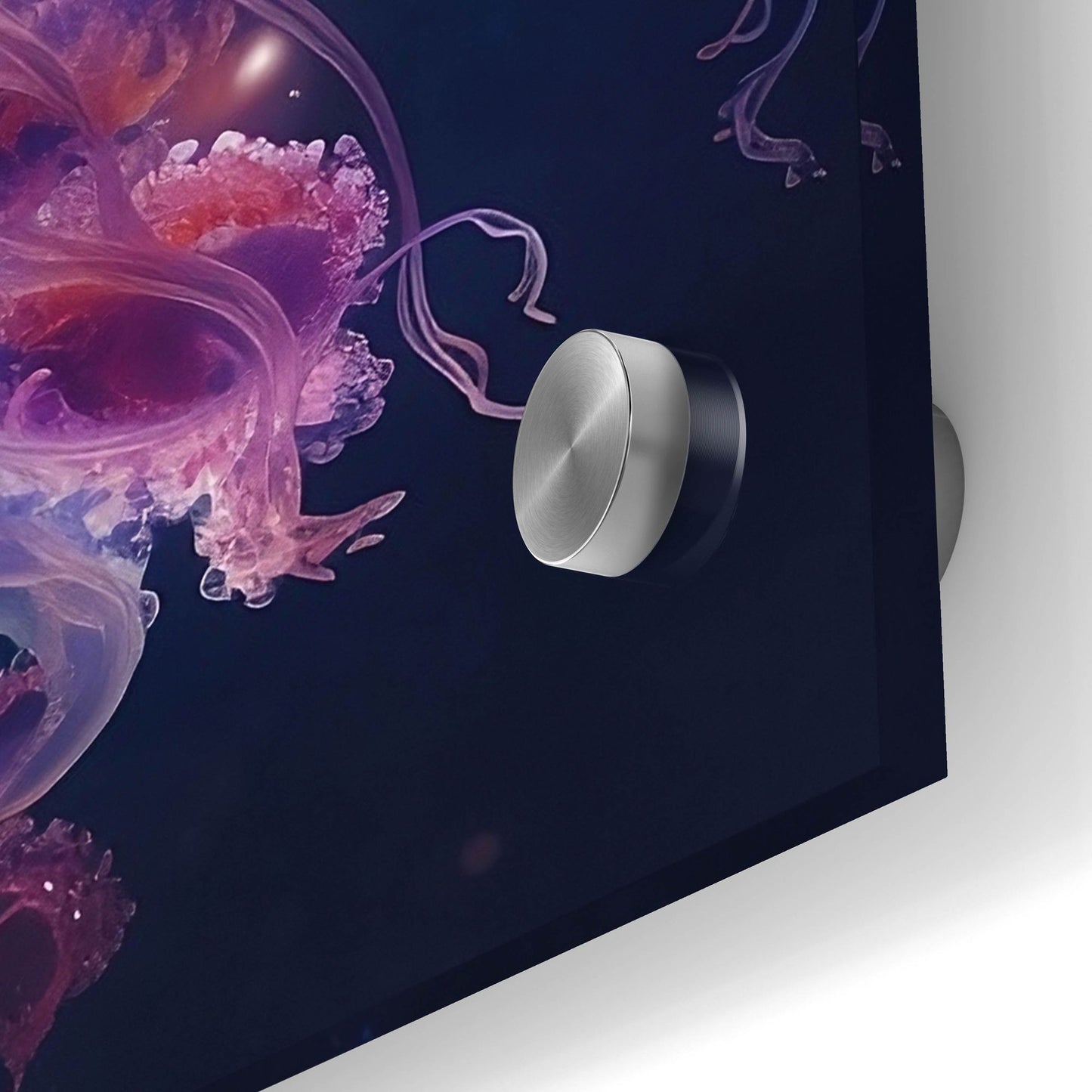 Epic Art 'Jelly Fish Giant' by Epic Portfolio, Acrylic Glass Wall Art,24x24