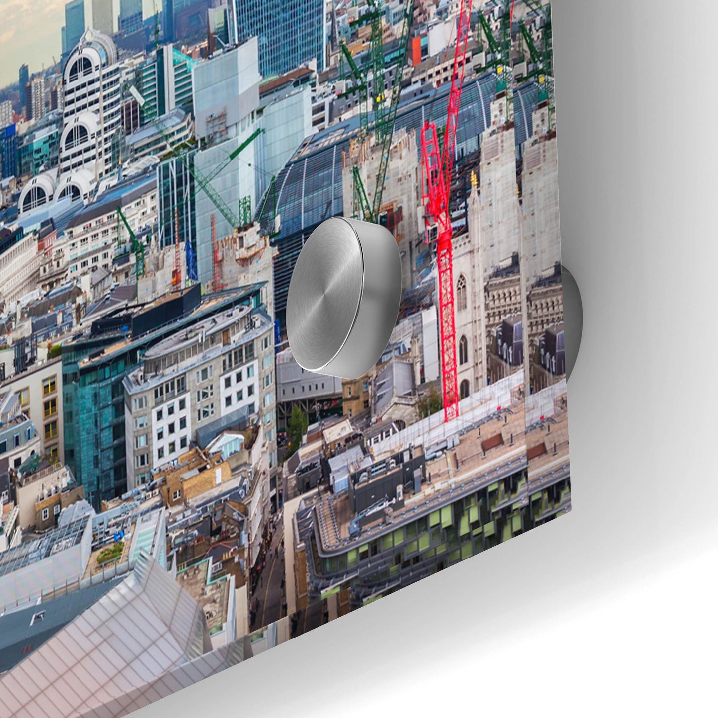 Epic Art 'London Panorama' by Epic Portfolio, Acrylic Glass Wall Art,36x12