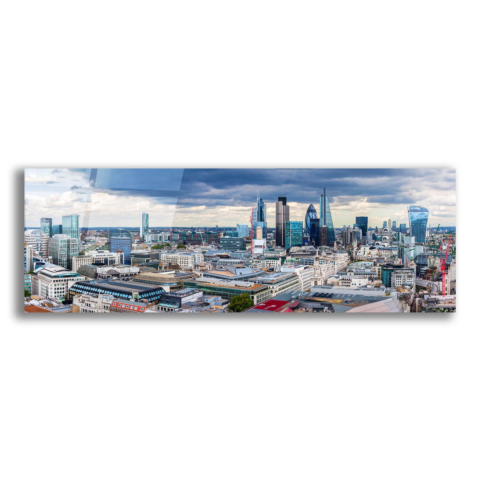 Epic Art 'London Panorama' by Epic Portfolio, Acrylic Glass Wall Art