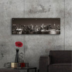Epic Art 'Midtown Manhattan Skyline' by Epic Portfolio, Acrylic Glass Wall Art,48x16