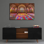 Epic Art 'Pink Mosque of Shiraz Iran' by Epic Portfolio, Acrylic Glass Wall Art,36x24
