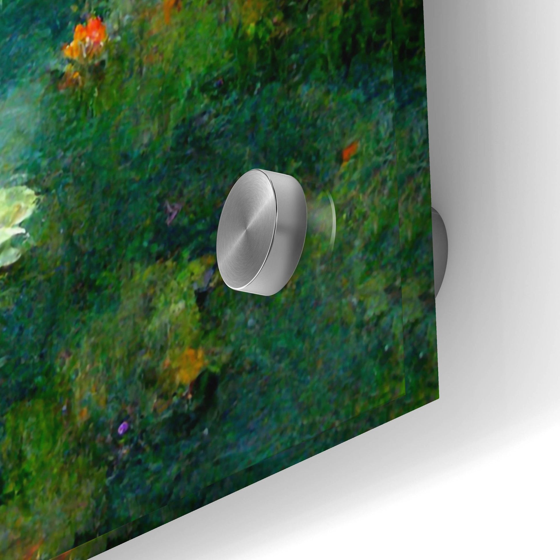 Epic Art 'Pond Lilies' by Epic Portfolio, Acrylic Glass Wall Art,48x24