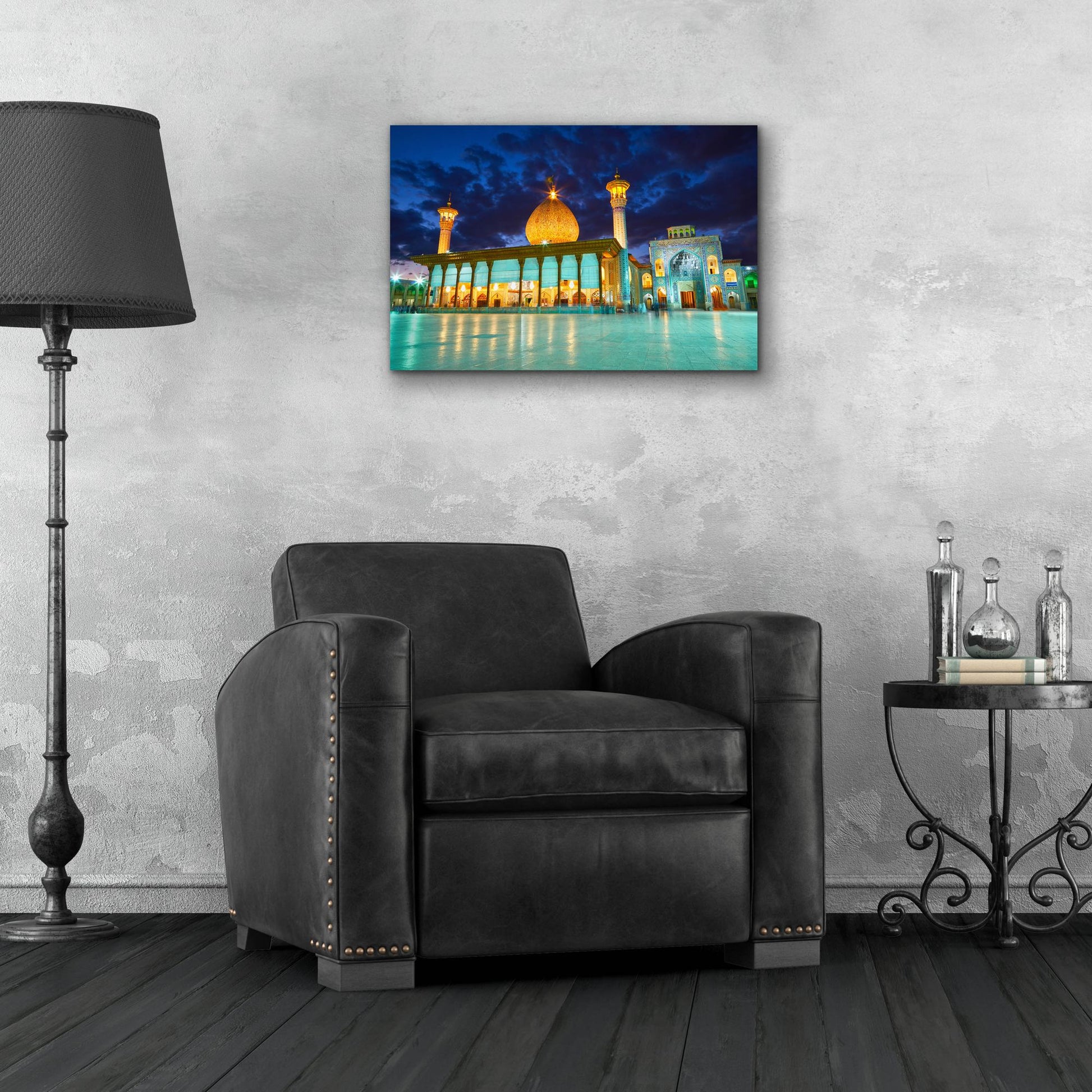 Epic Art 'Shah Cheragh Mosque Iran' by Epic Portfolio, Acrylic Glass Wall Art,24x16