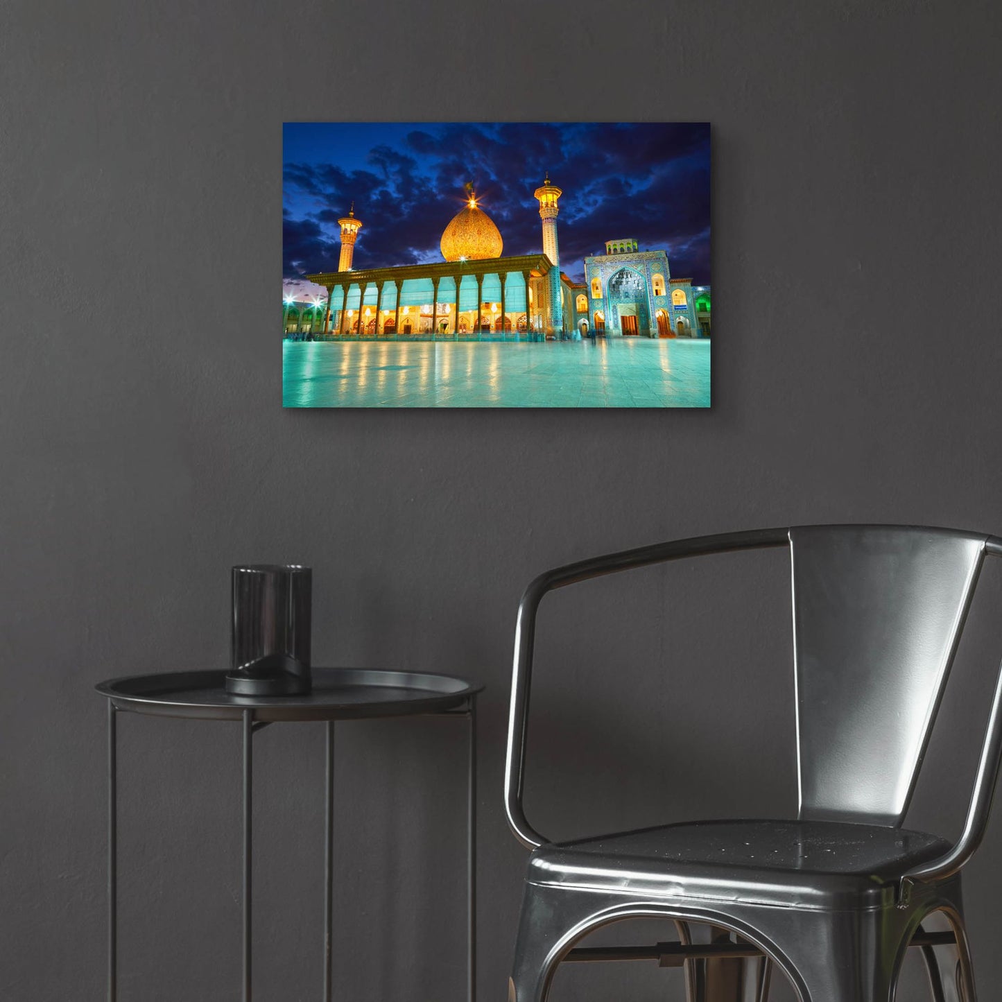 Epic Art 'Shah Cheragh Mosque Iran' by Epic Portfolio, Acrylic Glass Wall Art,24x16