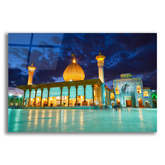 Epic Art 'Shah Cheragh Mosque Iran' by Epic Portfolio, Acrylic Glass Wall Art