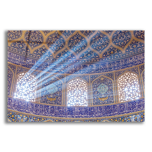 Epic Art 'Sheikh Lotfollah Mosque at Isfahan Iran' by Epic Portfolio, Acrylic Glass Wall Art