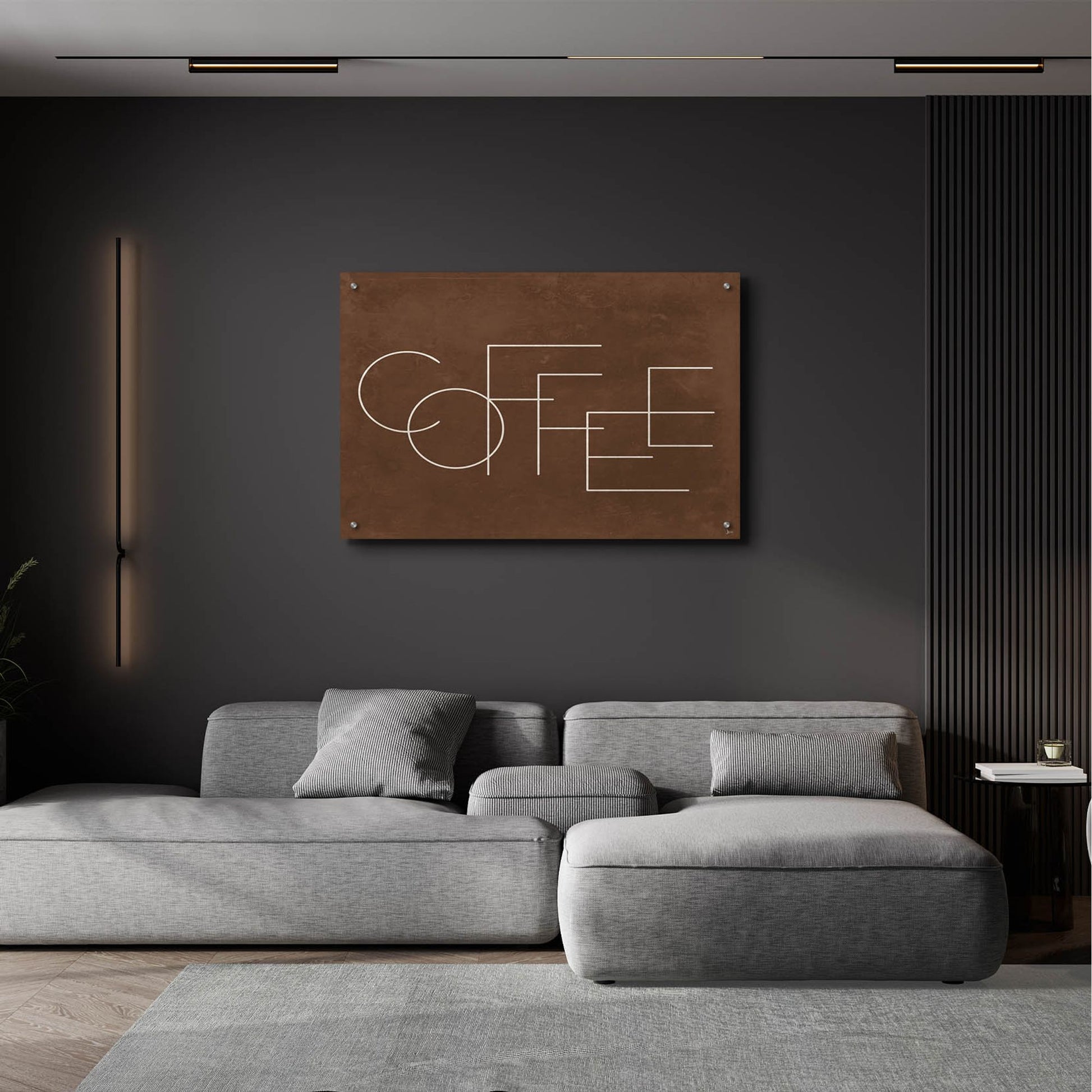 Epic Art 'Coffee I' by Jess Aiken, Acrylic Glass Wall Art,36x24