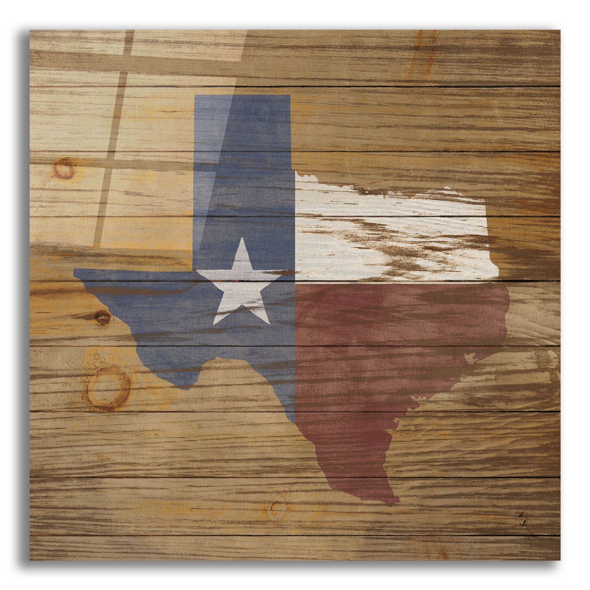 Epic Art 'Lone Star' by Sarah Adams, Acrylic Glass Wall Art