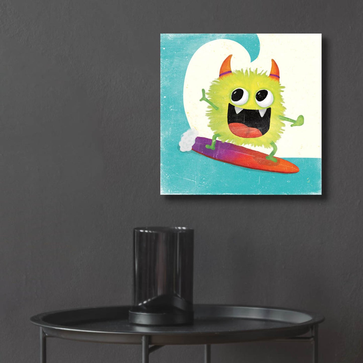 Epic Art 'Xtreme Monsters III' by Sarah Adams, Acrylic Glass Wall Art,12x12