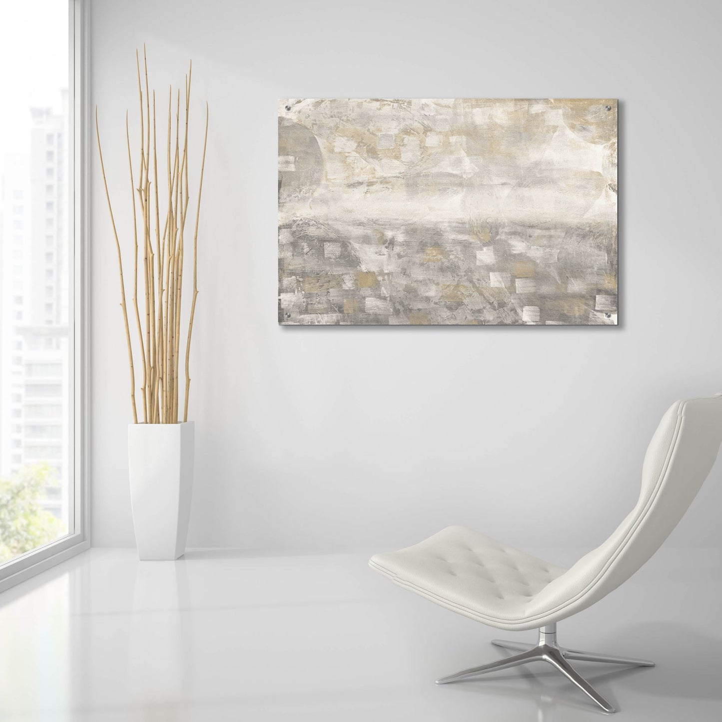 Epic Art 'Misty Morning' by Sarah Adams, Acrylic Glass Wall Art,36x24