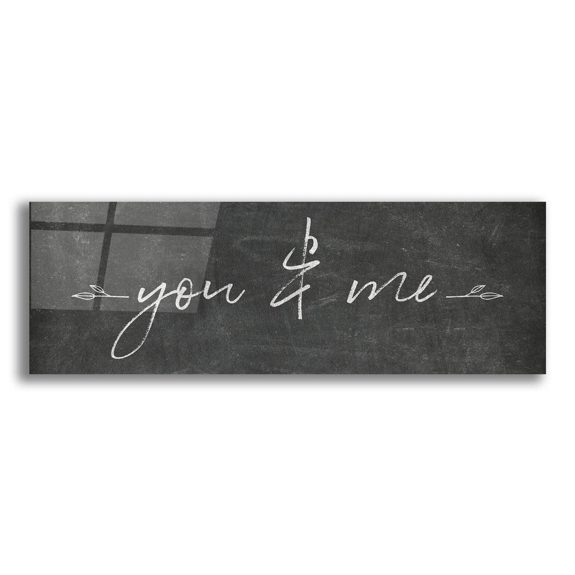 Epic Art 'You and Me' by Sarah Adams, Acrylic Glass Wall Art