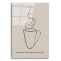 Epic Art 'Cafe Americano' by Sarah Adams, Acrylic Glass Wall Art