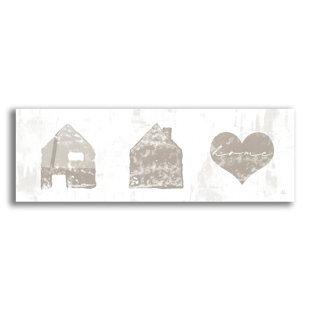 Epic Art 'Home Sweet Home II' by Sarah Adams, Acrylic Glass Wall Art