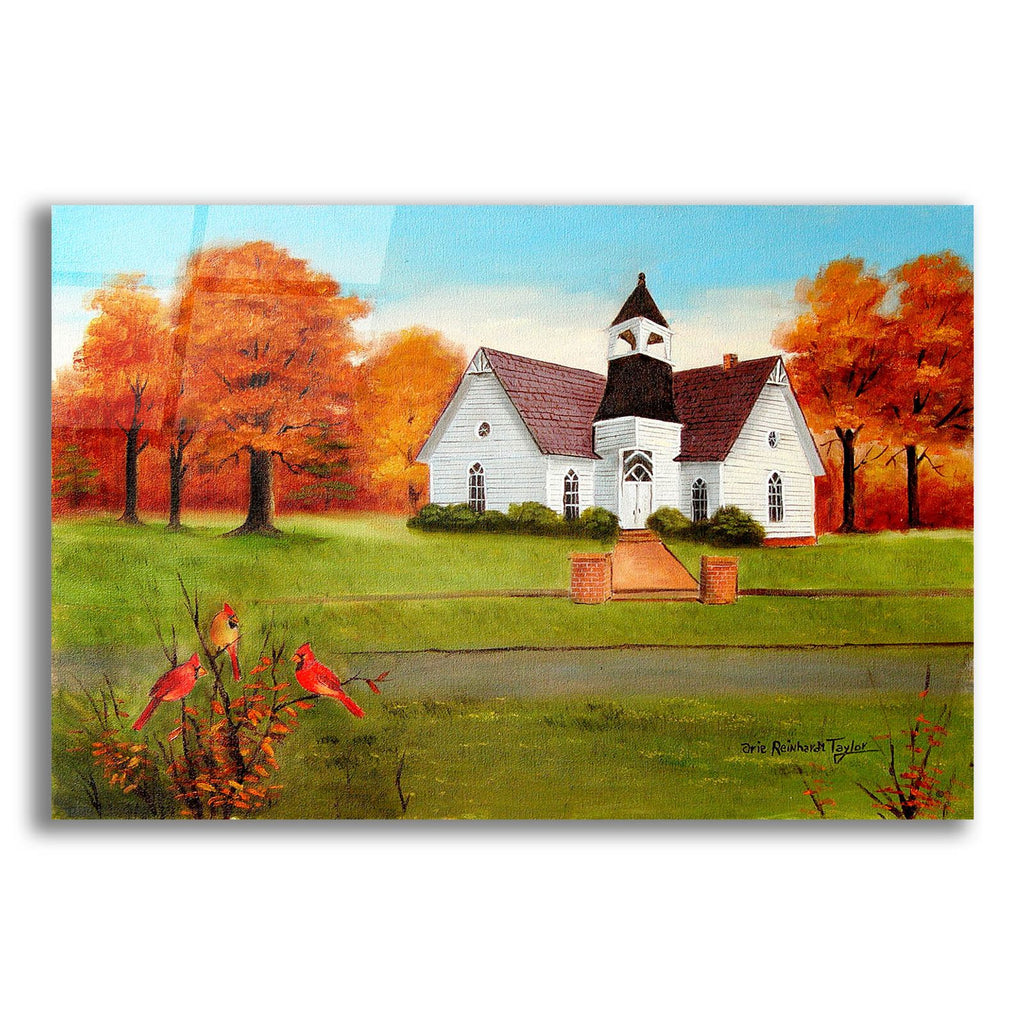 St. Paul's in Autumn by Arie Reinhardt Taylor acrylic glass wall art
