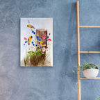 American Goldfinch 3 by Arie Reinhardt Taylor - 16x24 acrylic wall art in a room