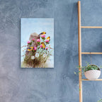 American Goldfinch by Arie Reinhardt Taylor - 16x24 acrylic wall art in a room
