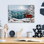 Monarch in Winter by Arie Reinhardt Taylor - 16x12 acrylic wall art in a room