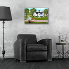St. Paul's In The Spring by Arie Reinhardt Taylor - 24x16 acrylic wall art in a room