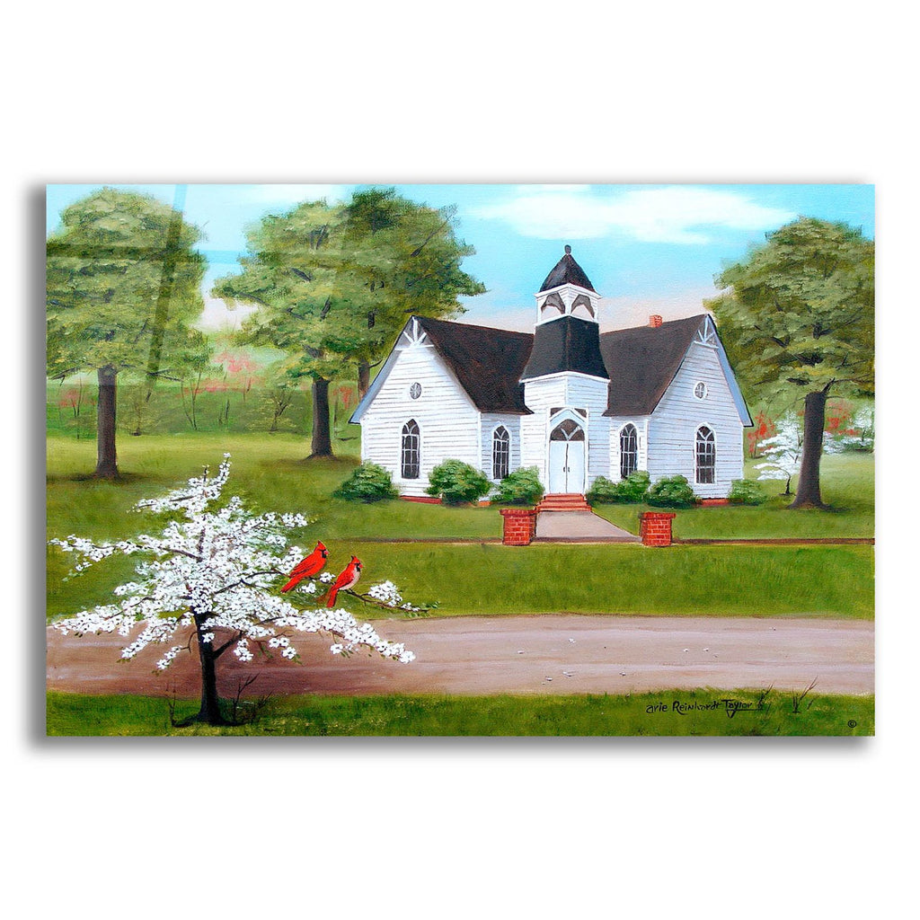 St. Paul's In The Spring by Arie Reinhardt Taylor acrylic glass wall art