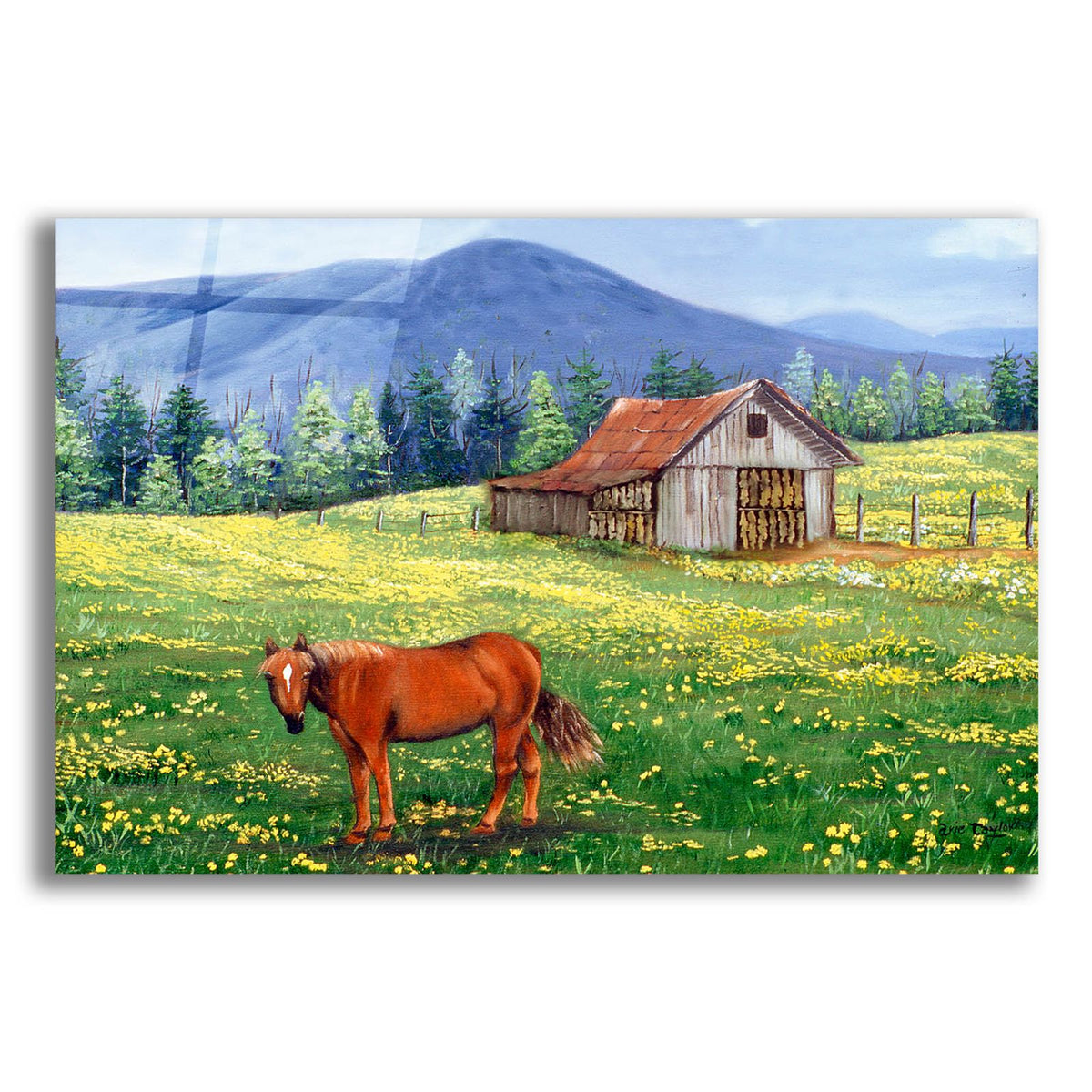 The Tobacco Barn by Arie Reinhardt Taylor acrylic glass wall art