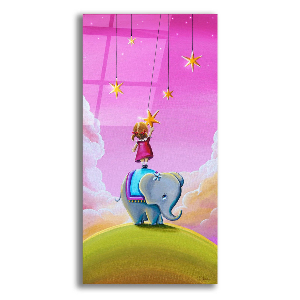 Reach for the Stars by Cindy Thornton acrylic glass wall art