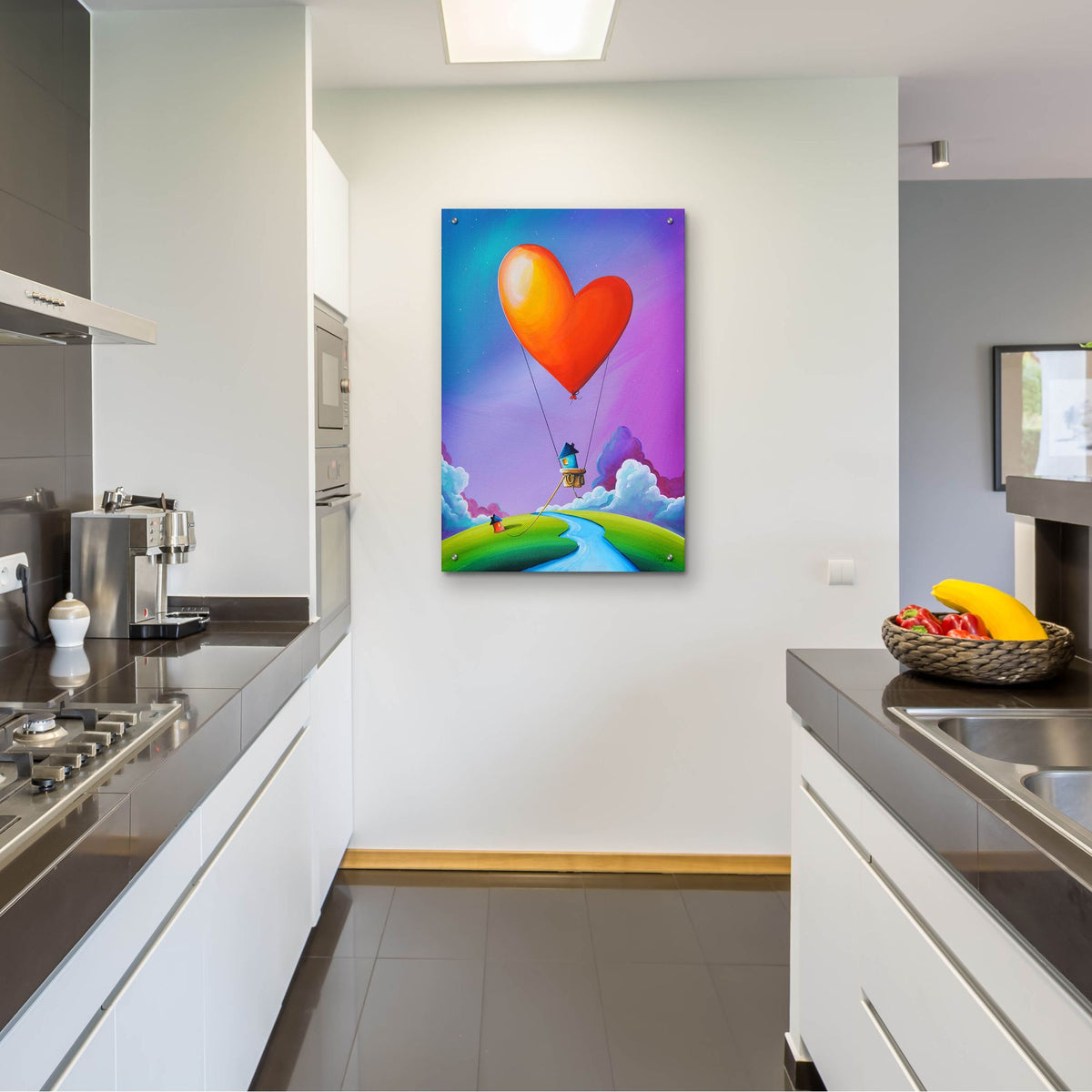 Epic Art 'Don't Let Love Slip Away' by Cindy Thornton, Acrylic Glass Wall Art,24x36