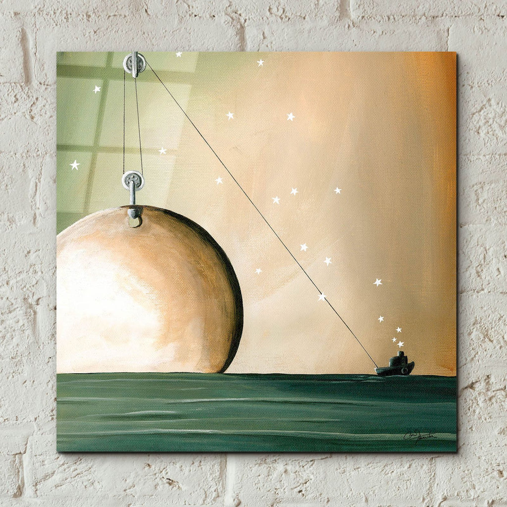 A Solar System by Cindy Thornton - 12x12 acrylic wall art in a room