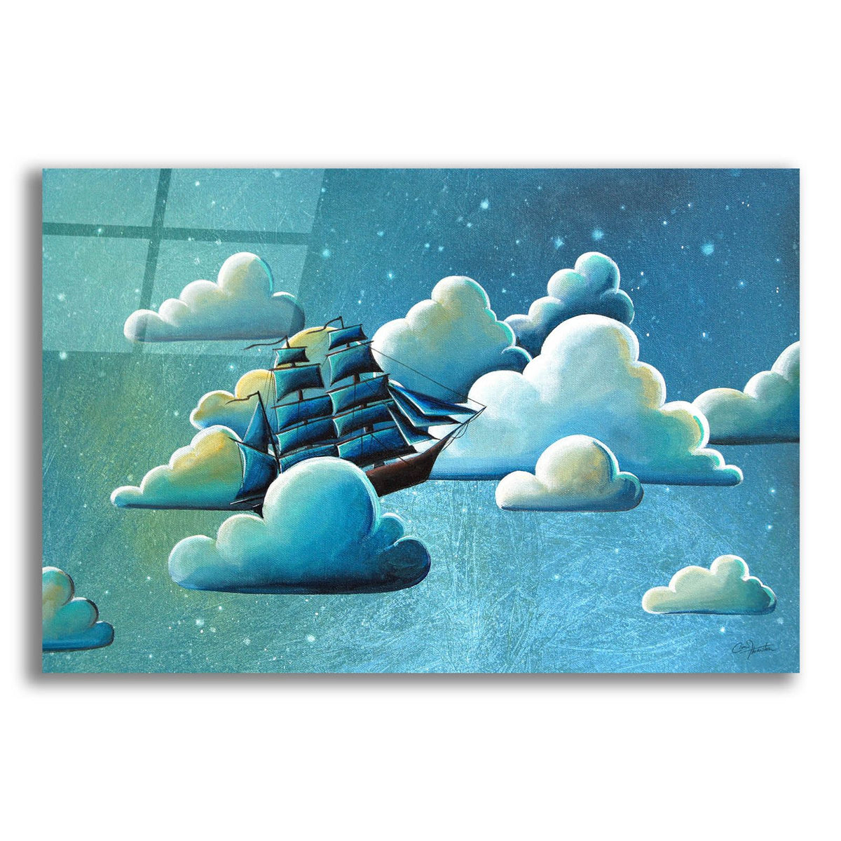Astronautical Navigation by Cindy Thornton acrylic glass wall art