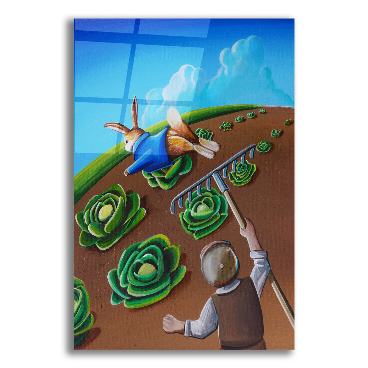 Peter Rabbit 5 by Cindy Thornton acrylic glass wall art