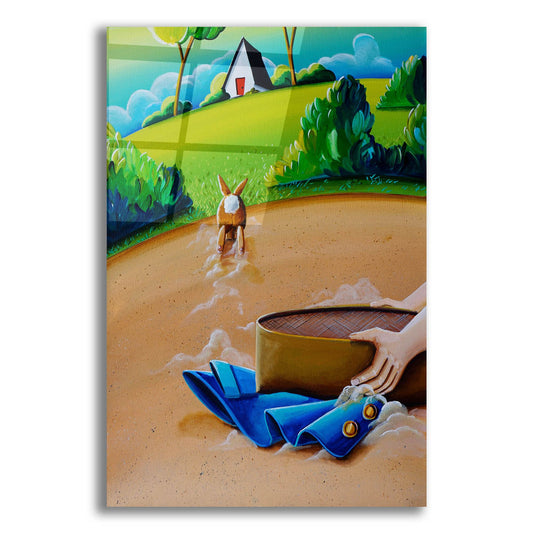 Epic Art 'Peter Rabbit 8' by Cindy Thornton, Acrylic Glass Wall Art