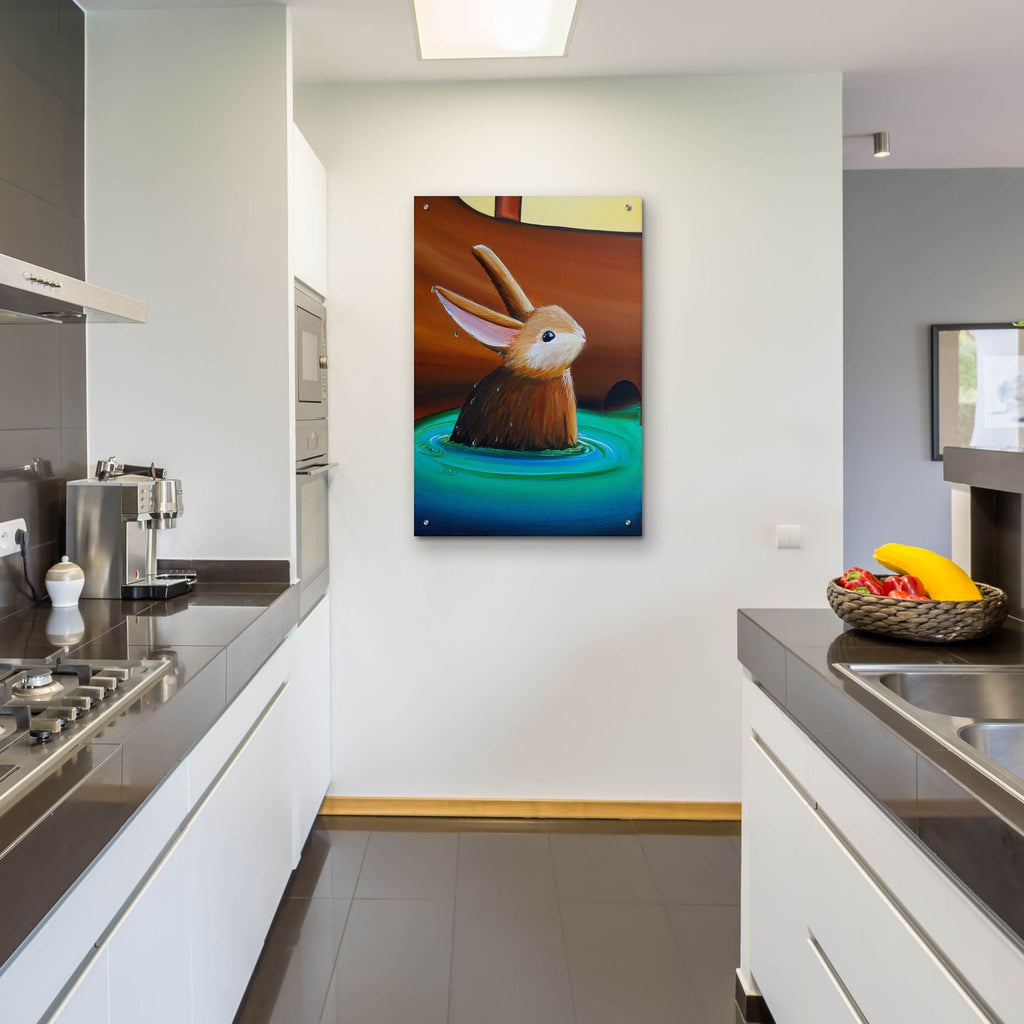 Peter Rabbit 9 by Cindy Thornton - 24x36 acrylic wall art in a room