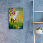 Bambi 2 by Cindy Thornton - 16x24 acrylic wall art in a room