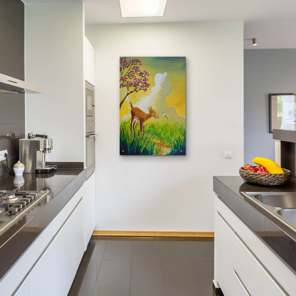 Bambi 2 by Cindy Thornton - 24x36 acrylic wall art in a room