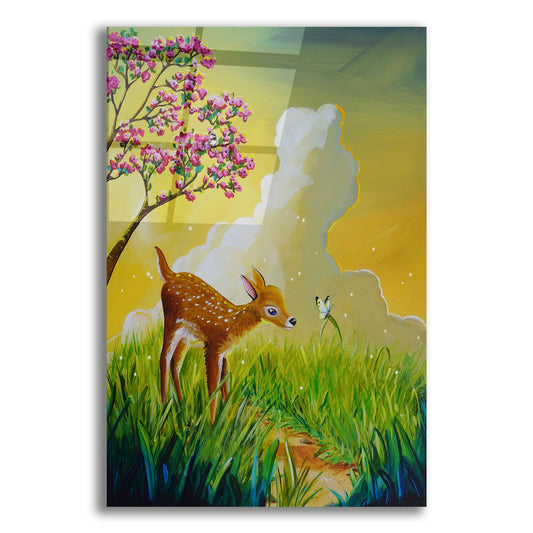 Epic Art 'Bambi 2' by Cindy Thornton, Acrylic Glass Wall Art