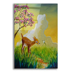 Bambi 2 by Cindy Thornton acrylic glass wall art