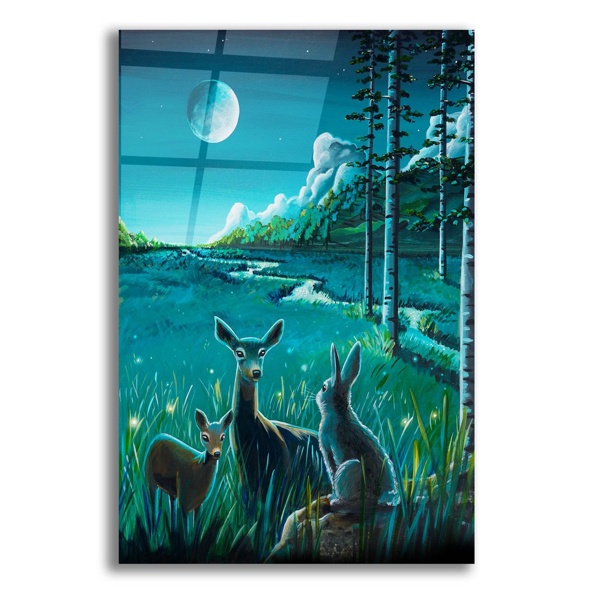 Epic Art 'Bambi 3' by Cindy Thornton, Acrylic Glass Wall Art