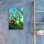 Bambi 5 by Cindy Thornton - 16x24 acrylic wall art in a room