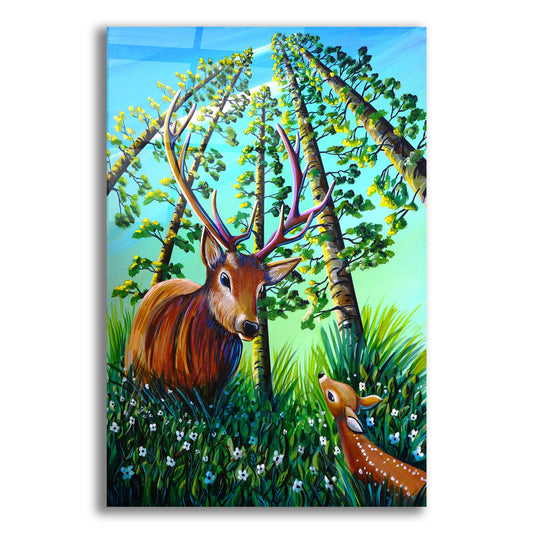 Epic Art 'Bambi 5' by Cindy Thornton, Acrylic Glass Wall Art