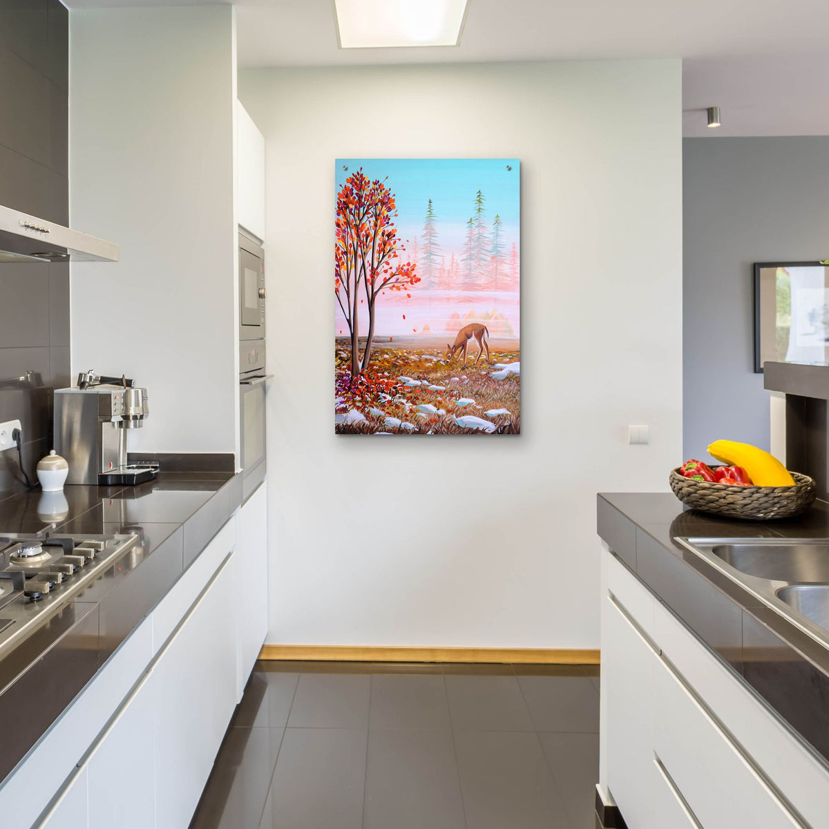 Bambi 7 by Cindy Thornton - 24x36 acrylic wall art in a room