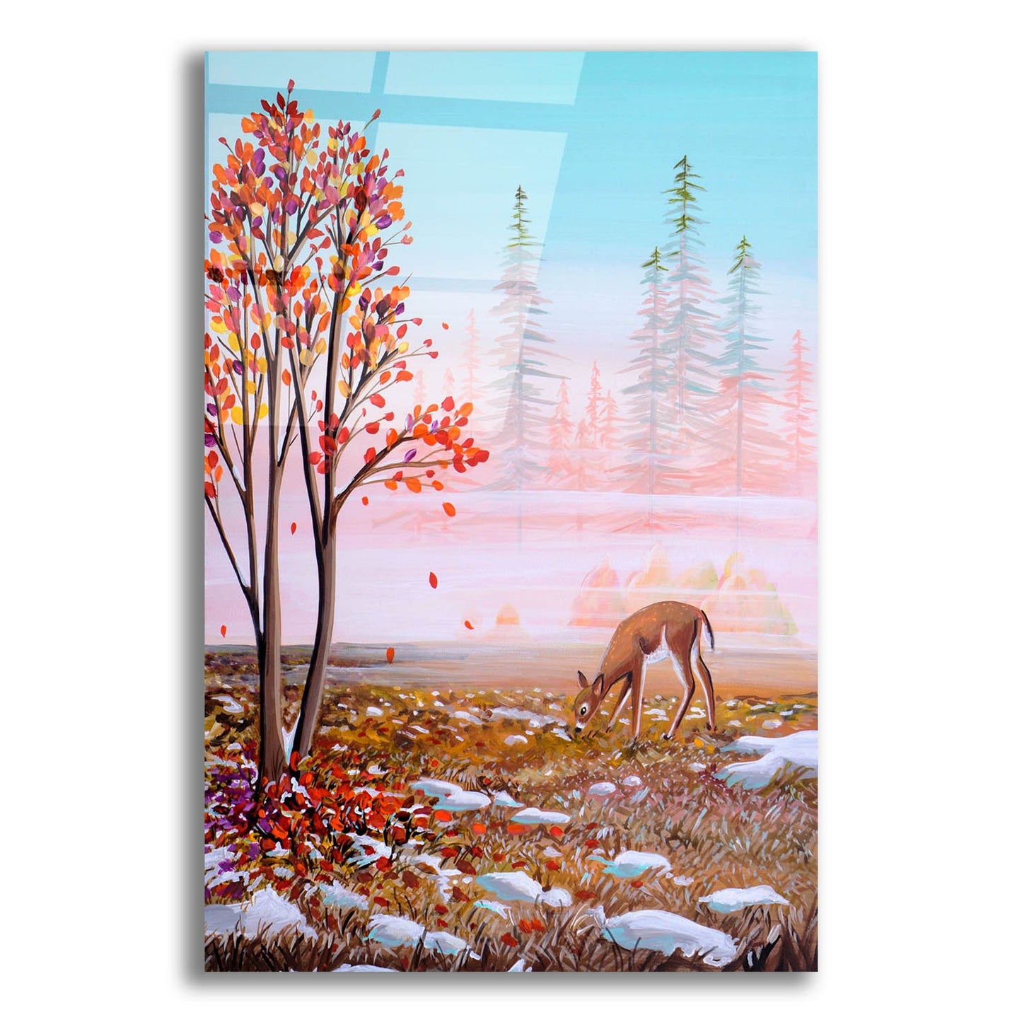 Epic Art 'Bambi 7' by Cindy Thornton, Acrylic Glass Wall Art