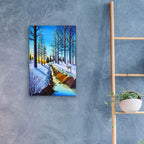 Epic Art 'Bambi 16' by Cindy Thornton, Acrylic Glass Wall Art,16x24