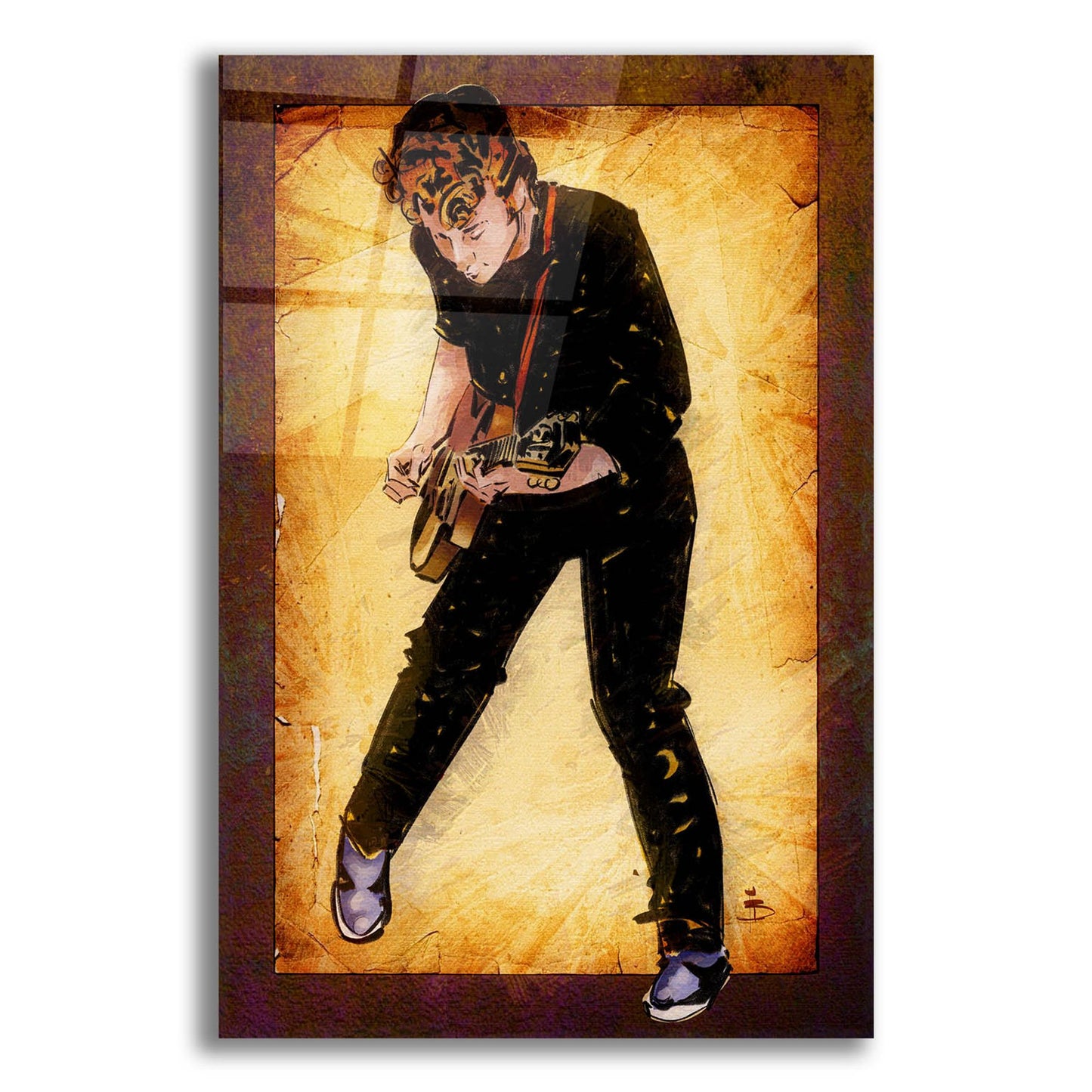 Epic Art 'Rocker' by TM Borenstein, Acrylic Glass Wall Art