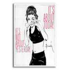 Epic Art 'It's About Today' by TM Borenstein, Acrylic Glass Wall Art